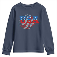 Basketball Youth Sweatshirt USA Patriotic American Flag Stars and Stripes Team Sport Fan