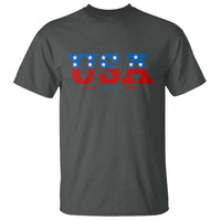 USA Patriotic T Shirt Red White Blue Stars
