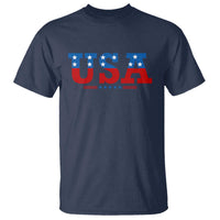 USA Patriotic T Shirt Red White Blue Stars