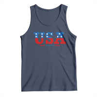 USA Patriotic Tank Top Red White Blue Stars