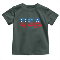 USA Patriotic Toddler T Shirt Red White Blue Stars