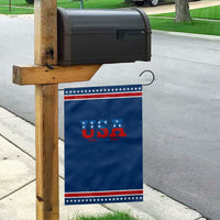 USA Patriotic Garden Flag Red White Blue Stars