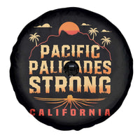 Pacific Palisades Strong Spare Tire Cover Support California LA Relief