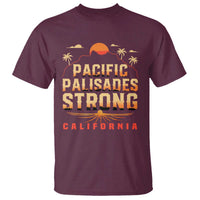 Pacific Palisades Strong T Shirt Support California LA Relief