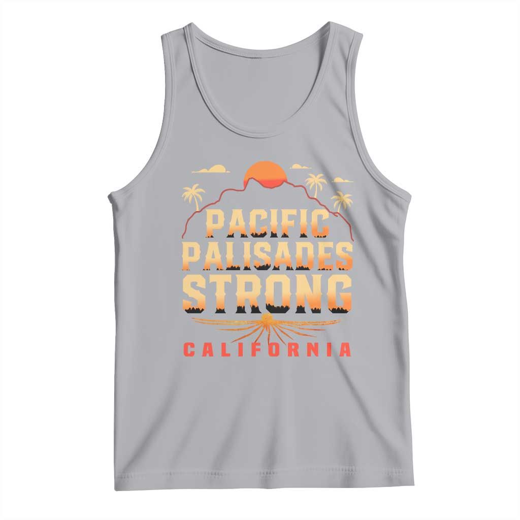 Pacific Palisades Strong Tank Top Support California LA Relief