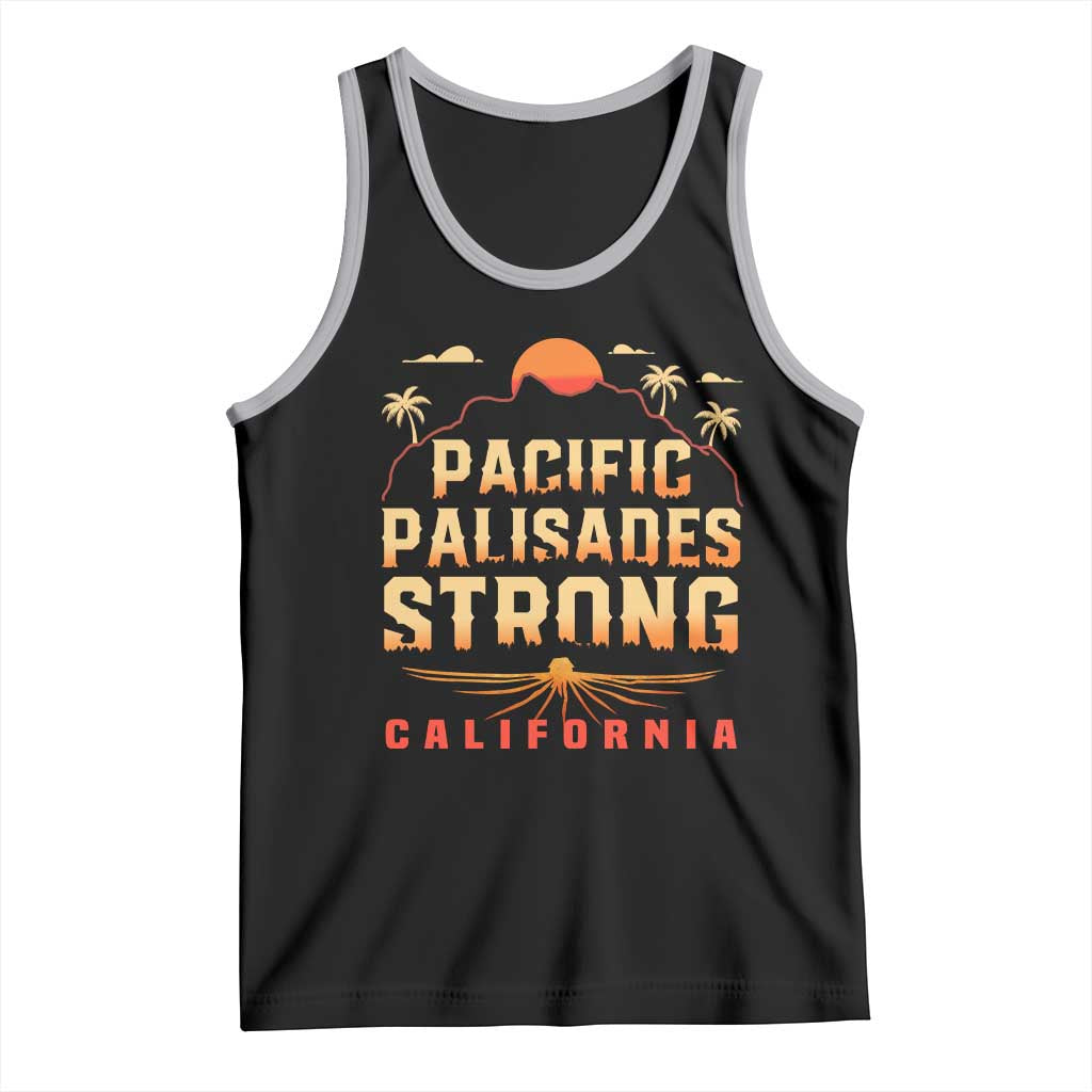 Pacific Palisades Strong Tank Top Support California LA Relief