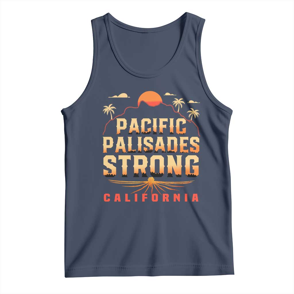 Pacific Palisades Strong Tank Top Support California LA Relief