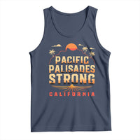 Pacific Palisades Strong Tank Top Support California LA Relief