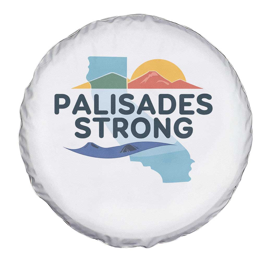 Palisades Strong Spare Tire Cover Support California LA Relief