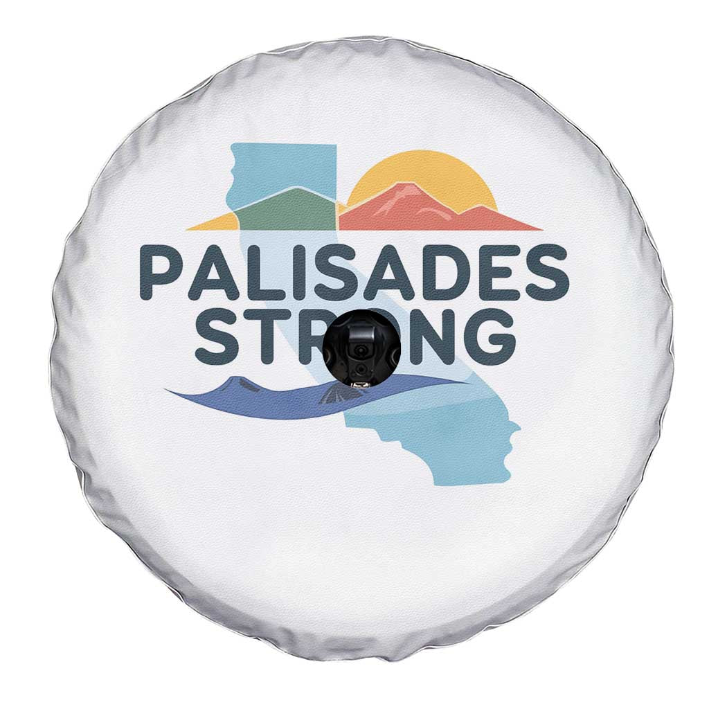Palisades Strong Spare Tire Cover Support California LA Relief