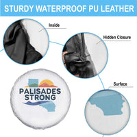 Palisades Strong Spare Tire Cover Support California LA Relief