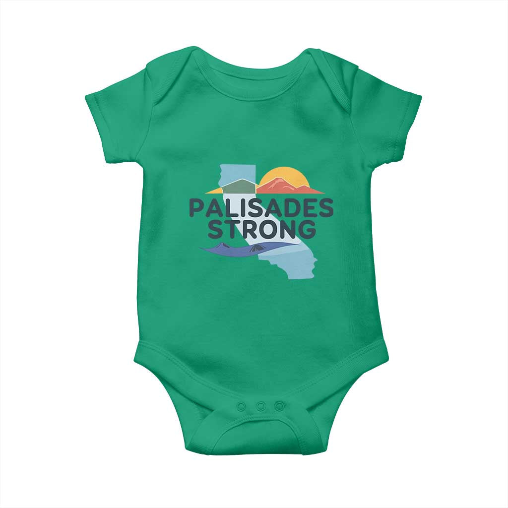 Palisades Strong Baby Onesie Support California LA Relief
