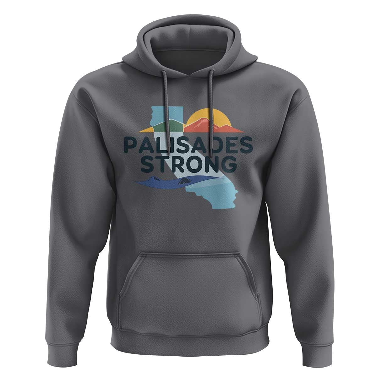 Palisades Strong Hoodie Support California LA Relief