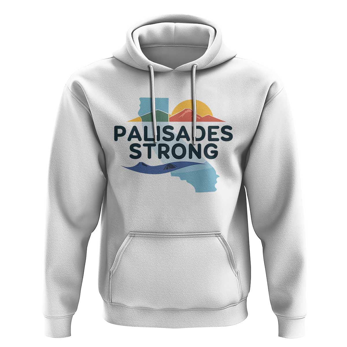 Palisades Strong Hoodie Support California LA Relief