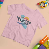 Palisades Strong T Shirt For Kid Support California LA Relief