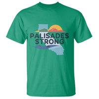 Palisades Strong T Shirt Support California LA Relief