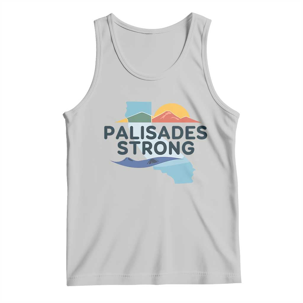 Palisades Strong Tank Top Support California LA Relief