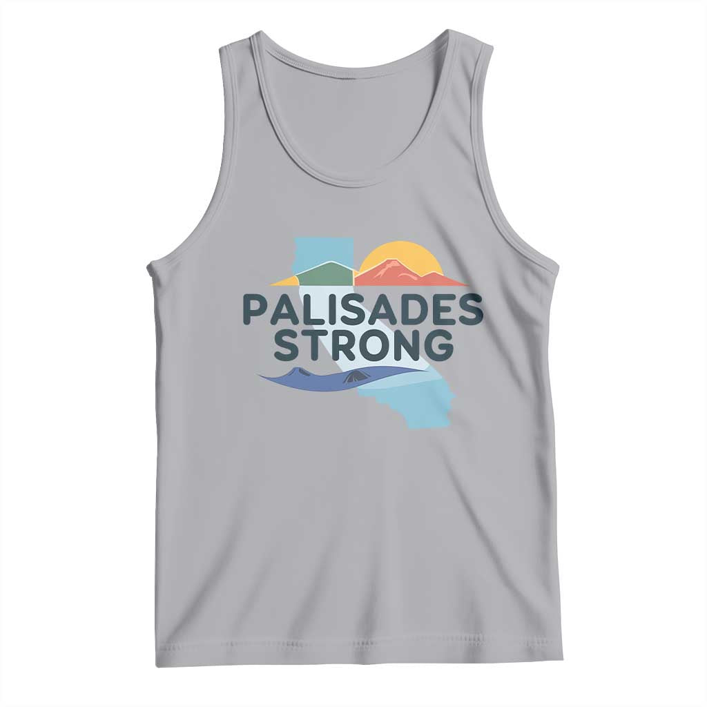 Palisades Strong Tank Top Support California LA Relief
