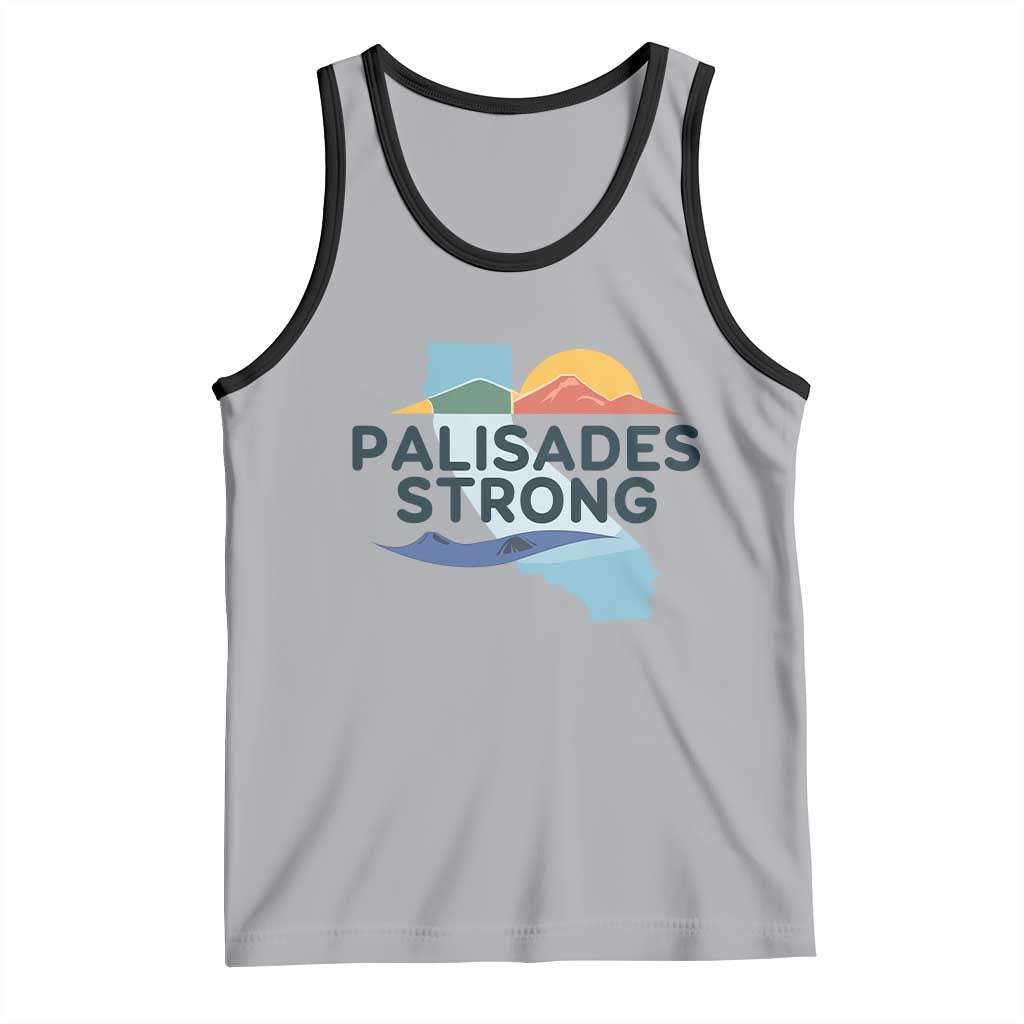 Palisades Strong Tank Top Support California LA Relief