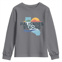 Palisades Strong Youth Sweatshirt Support California LA Relief