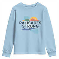 Palisades Strong Youth Sweatshirt Support California LA Relief