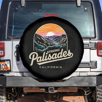 Palisades Strong Spare Tire Cover Support California LA Relief Vintage