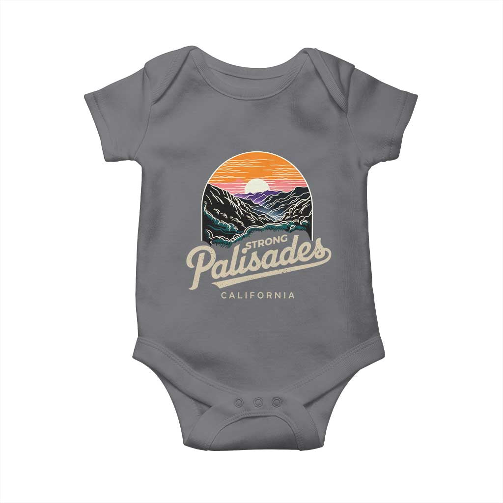 Palisades Strong Baby Onesie Support California LA Relief Vintage