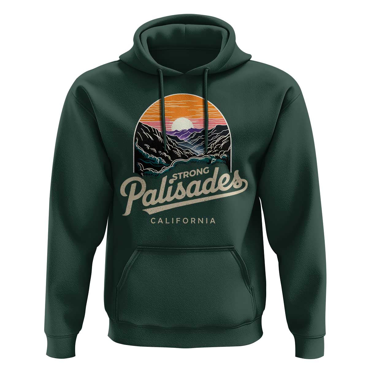 Palisades Strong Hoodie Support California LA Relief Vintage