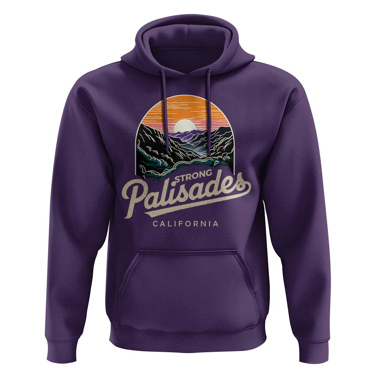 Palisades Strong Hoodie Support California LA Relief Vintage