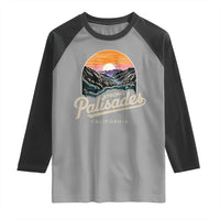Palisades Strong Raglan Shirt Support California LA Relief Vintage