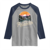 Palisades Strong Raglan Shirt Support California LA Relief Vintage