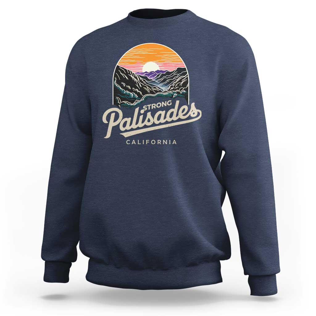 Palisades Strong Sweatshirt Support California LA Relief Vintage
