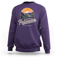 Palisades Strong Sweatshirt Support California LA Relief Vintage