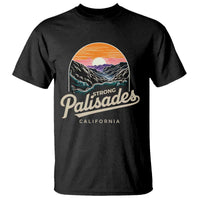 Palisades Strong T Shirt Support California LA Relief Vintage
