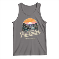 Palisades Strong Tank Top Support California LA Relief Vintage