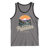 Palisades Strong Tank Top Support California LA Relief Vintage