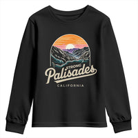 Palisades Strong Youth Sweatshirt Support California LA Relief Vintage