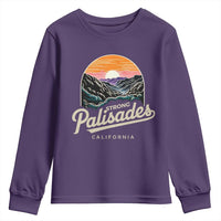 Palisades Strong Youth Sweatshirt Support California LA Relief Vintage
