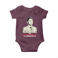 Get The F Out of Minneapolis Baby Onesie Mayor Jacob Saying Civil Resistance