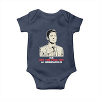 Get The F Out of Minneapolis Baby Onesie Mayor Jacob Saying Civil Resistance