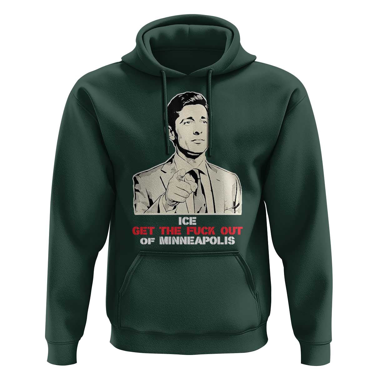 Get The F Out of Minneapolis Hoodie Mayor Jacob Saying Civil Resistance