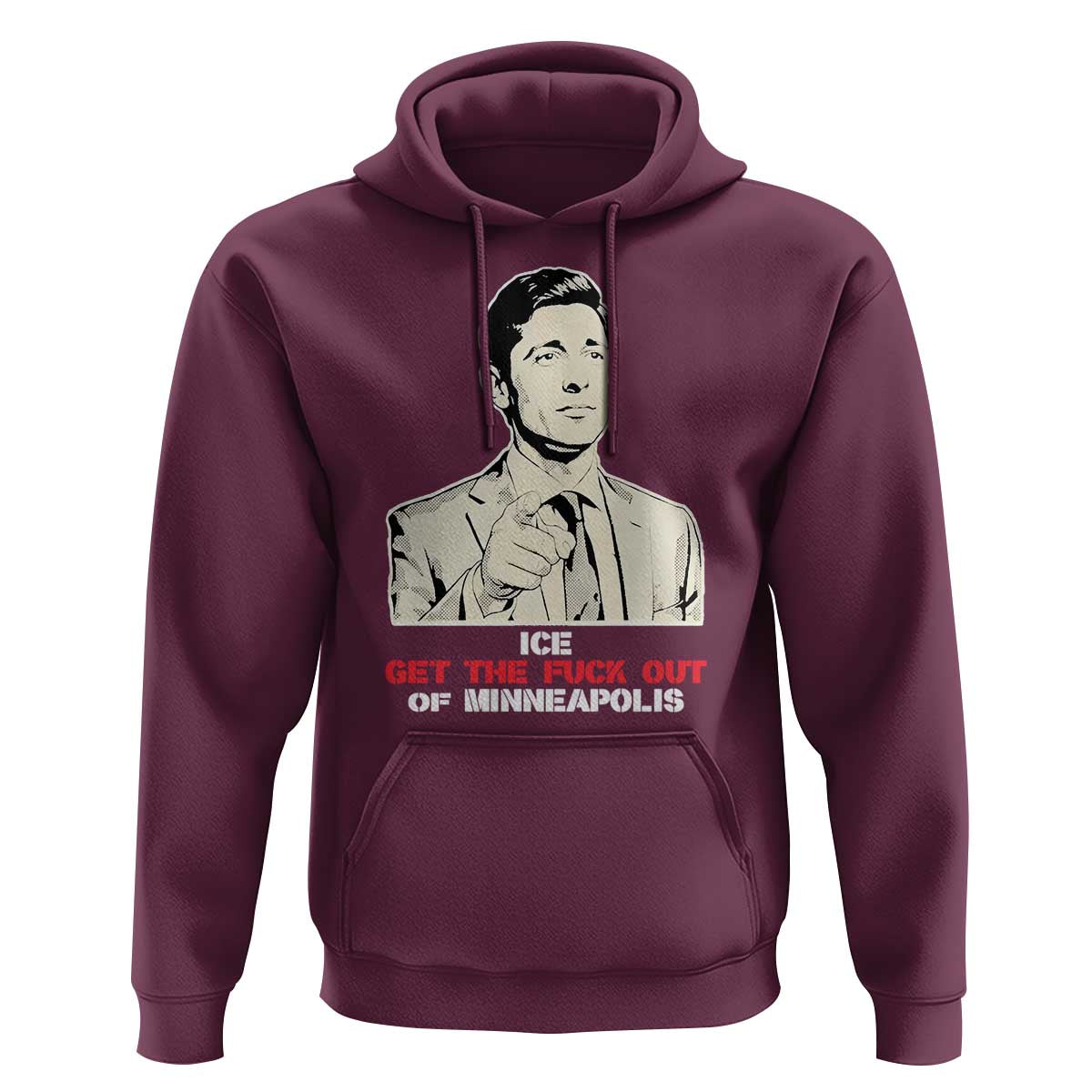 Get The F Out of Minneapolis Hoodie Mayor Jacob Saying Civil Resistance
