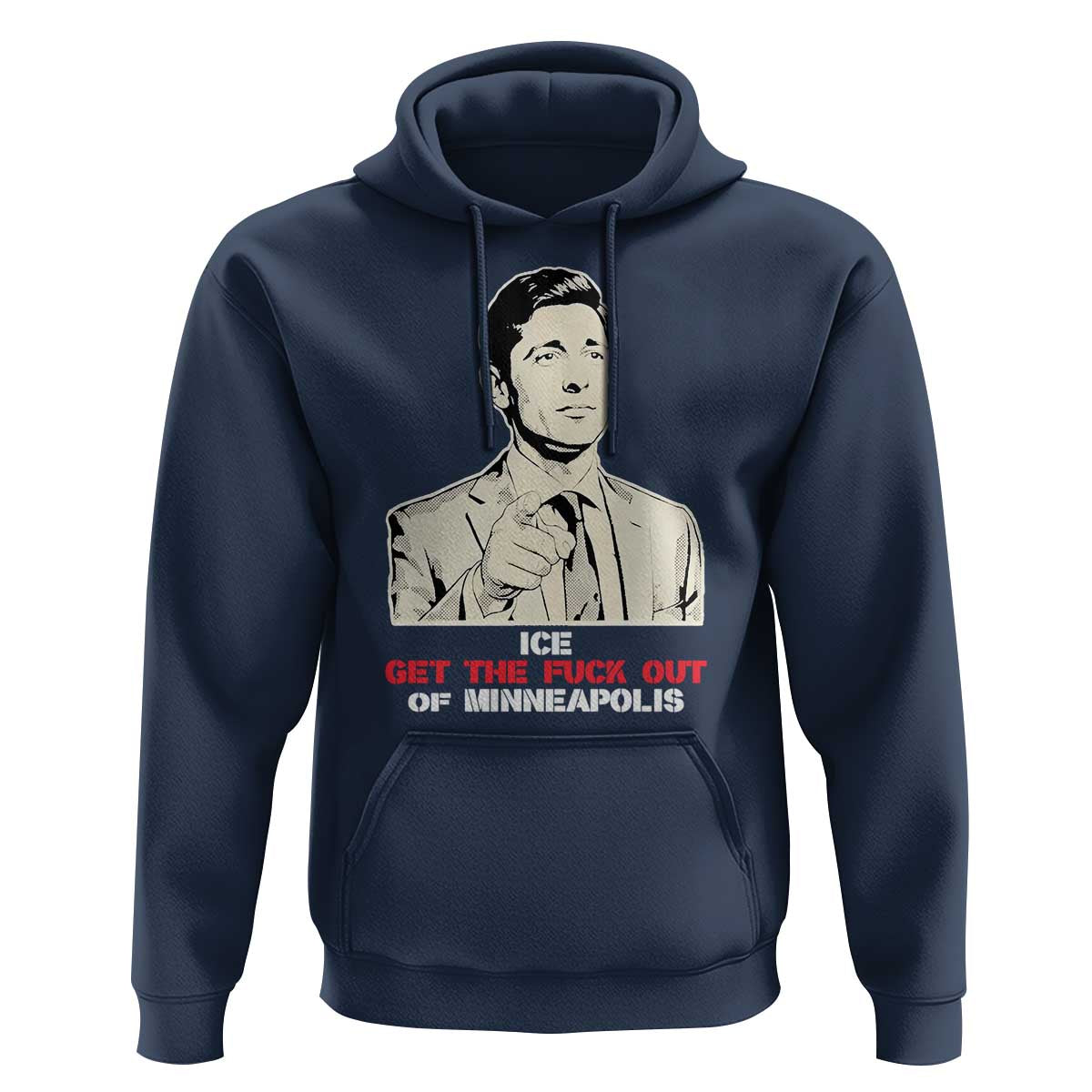 Get The F Out of Minneapolis Hoodie Mayor Jacob Saying Civil Resistance