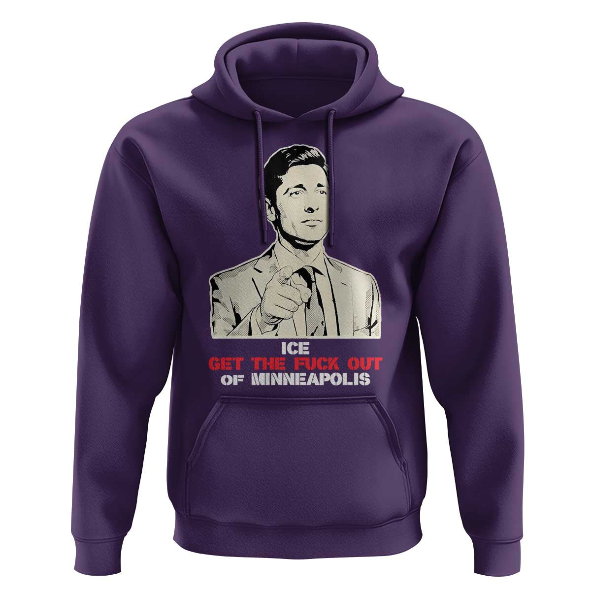 Get The F Out of Minneapolis Hoodie Mayor Jacob Saying Civil Resistance