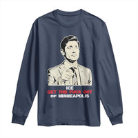 Get The F Out of Minneapolis Long Sleeve Shirt Mayor Jacob Saying Civil Resistance
