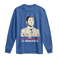 Get The F Out of Minneapolis Long Sleeve Shirt Mayor Jacob Saying Civil Resistance