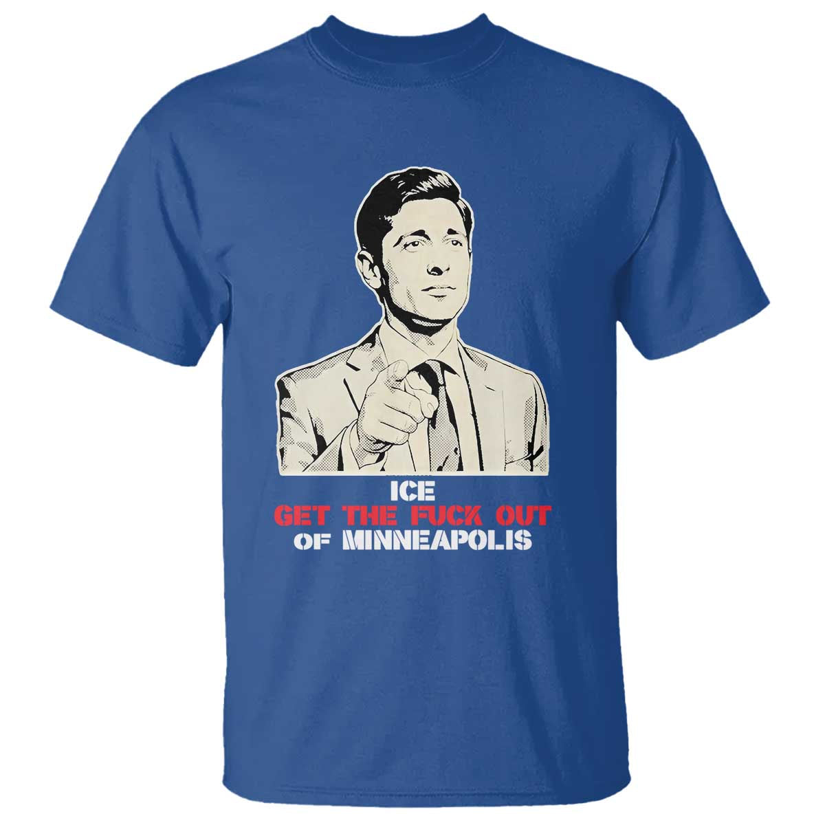 Get The F Out of Minneapolis T Shirt Mayor Jacob Saying Civil Resistance