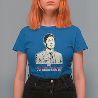 Get The F Out of Minneapolis T Shirt For Women Mayor Jacob Saying Civil Resistance