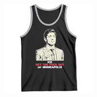 Get The F Out of Minneapolis Tank Top Mayor Jacob Saying Civil Resistance