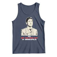 Get The F Out of Minneapolis Tank Top Mayor Jacob Saying Civil Resistance